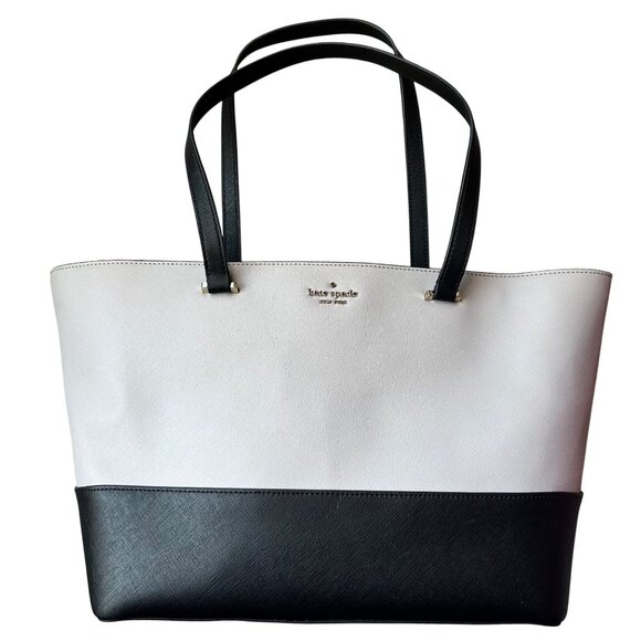 Kate Spade Medium Kristen Top Zip Color Block Tote - Picture 1 of 16